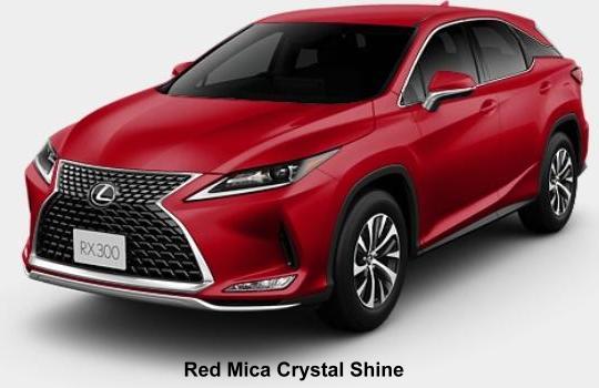 New Lexus RX300 body color: Red Mica Crystal Shine