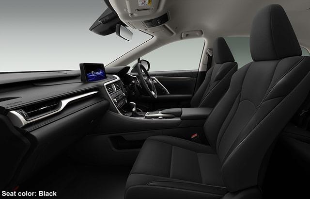 New Lexus RX300 interior photo: Black (Fabric)