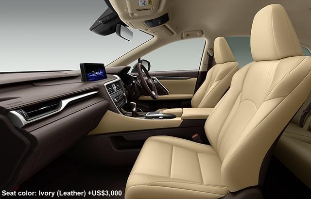 New Lexus RX300 interior photo: Ivory (Leather) option +US$3,000