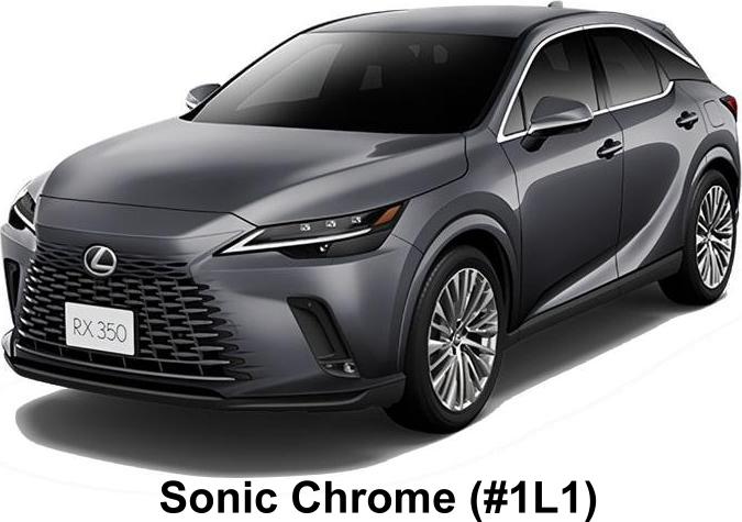 New Lexus RX350 Version-L body color: Sonic Chrome (color No. 1L1)