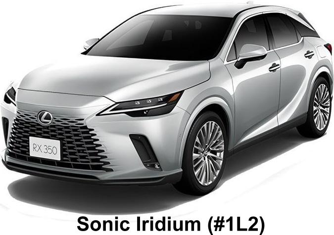 New Lexus RX350 Version-L body color: Sonic Iridium (color No. 1L2)
