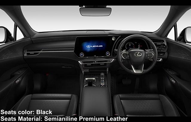 New Lexus RX350 Version-L photo: Cockpit view image (Black)
