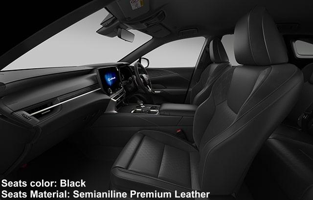 New Lexus RX350 Version-L photo: Interior view image (Black)