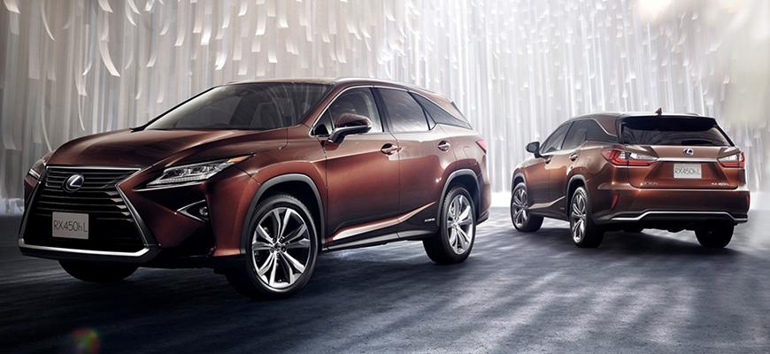 New Lexus RX450hL photo: Front and Back image