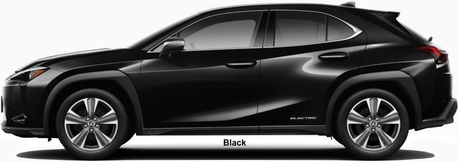New Lexus UX300e body color: BLACK