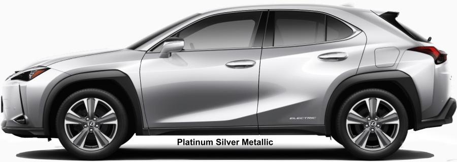 New Lexus UX300e body color: PLATINUM SILVER METALLIC