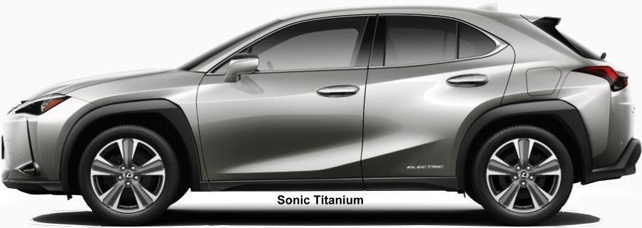New Lexus UX300e body color: SONIC TITANIUM