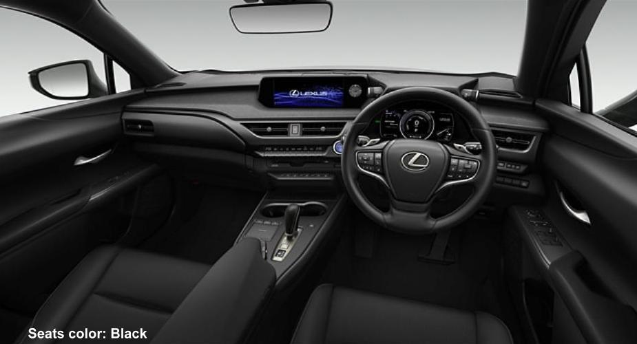 New Lexus UX300e photo: Cockpit view image (Black)