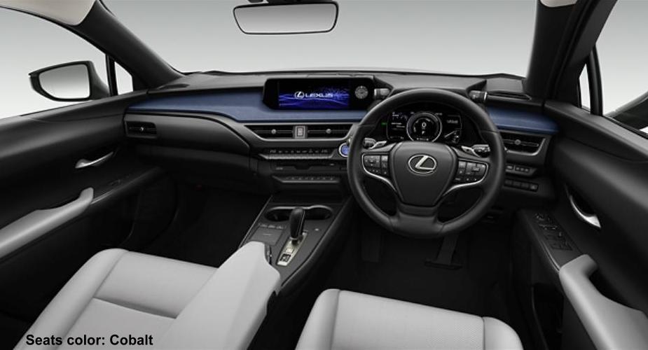 New Lexus UX300e photo: Cockpit view image (Cobalt)