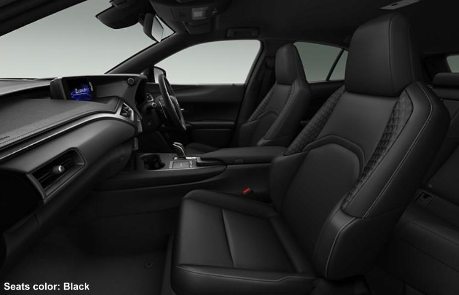 New Lexus UX300e photo: Interior view image (Black)