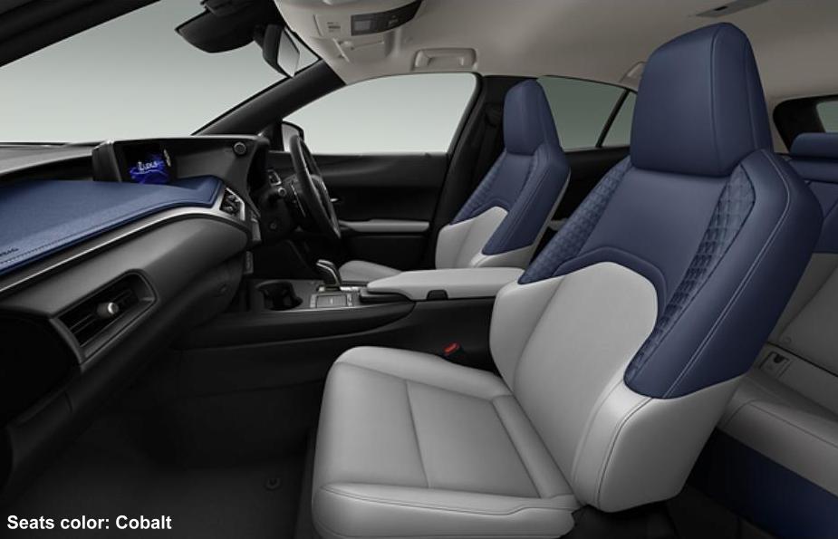 New Lexus UX300e photo: Interior view image (Cobalt)