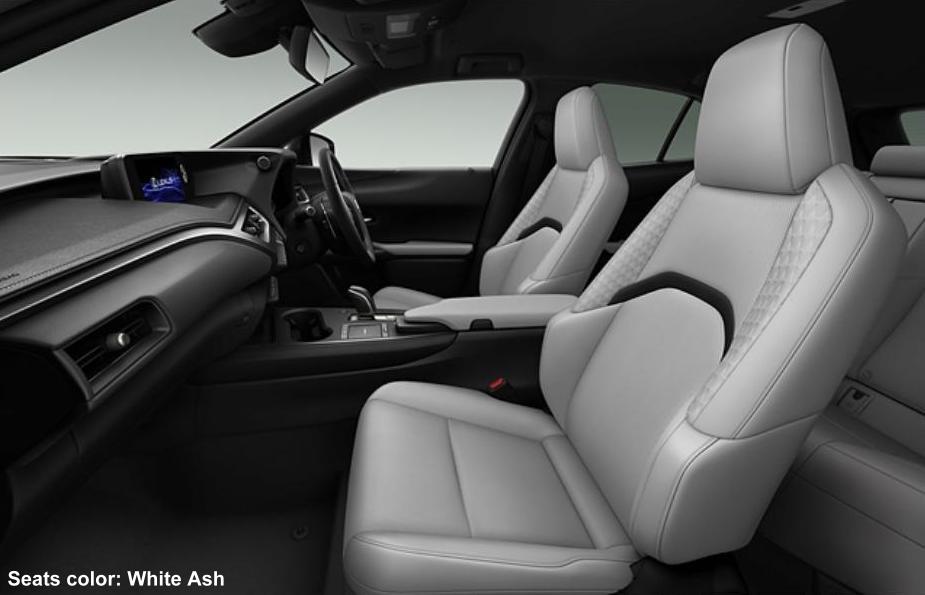 New Lexus UX300e photo: Interior view image (White Ash)