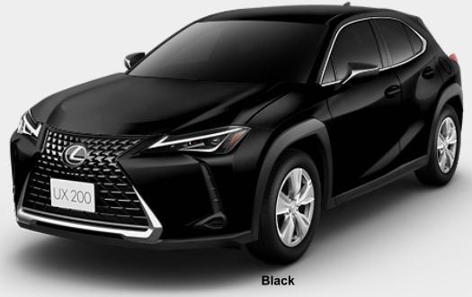 New Lexus UX200 body color: BLACK