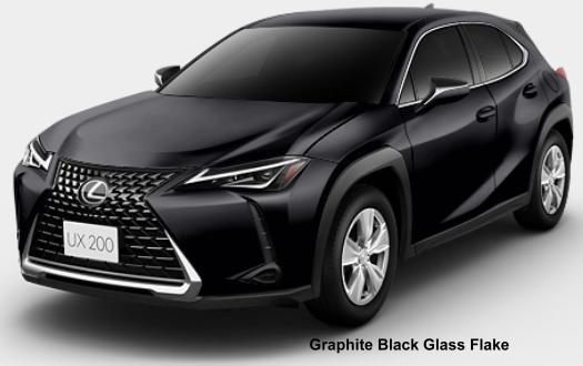 New Lexus UX200 body color: GRAPHITE BLACK GLASS FLAKE