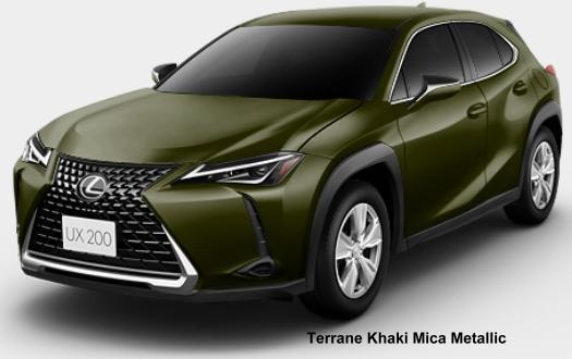 New Lexus UX200 body color: TERRANE KHAKI MICA METALLIC