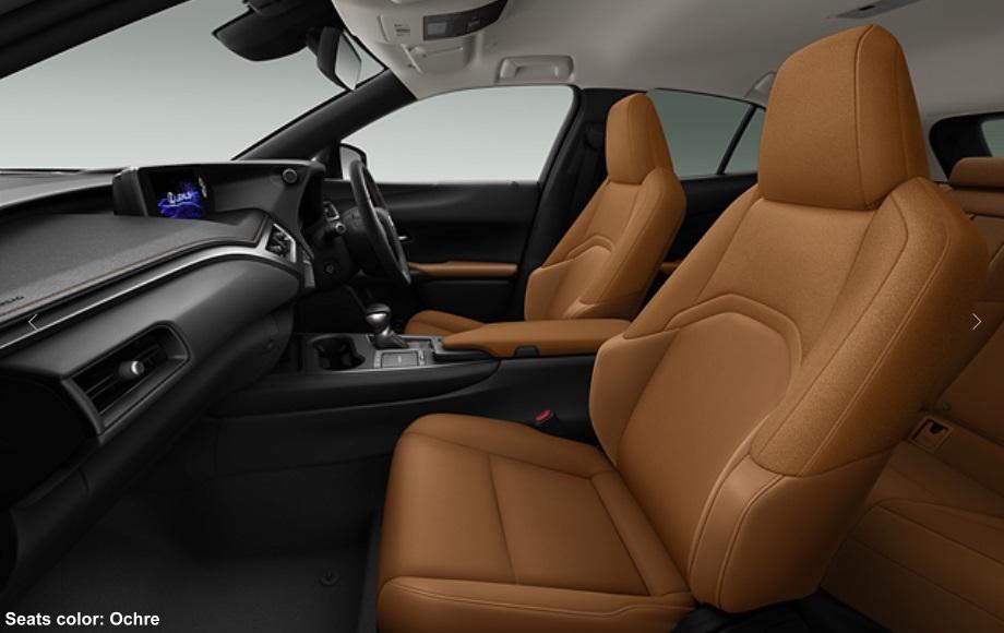 New Lexus UX200 interior photo: OCHRE