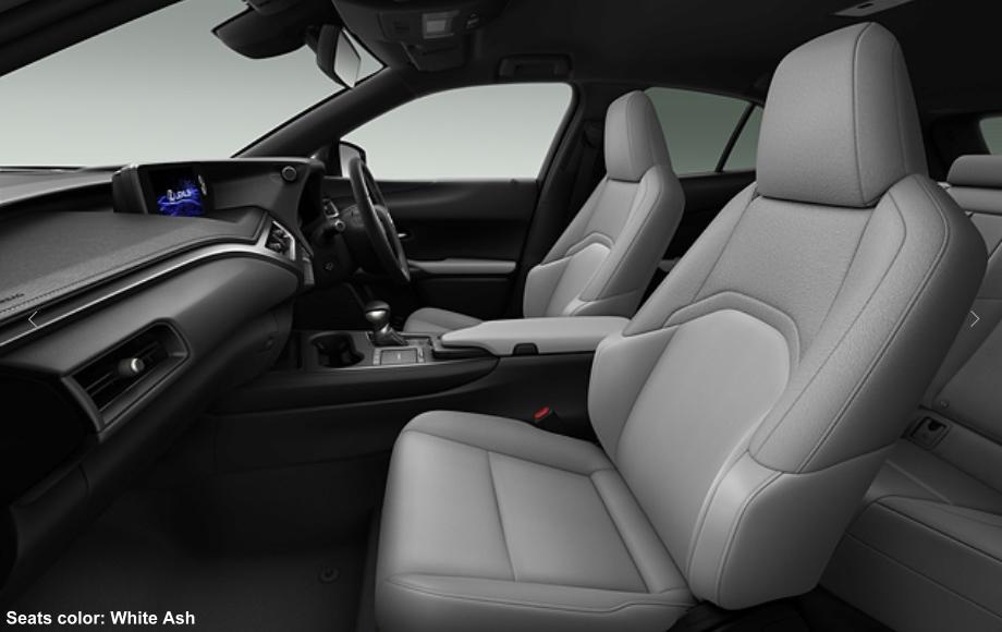 New Lexus UX200 interior photo: WHITE ASH