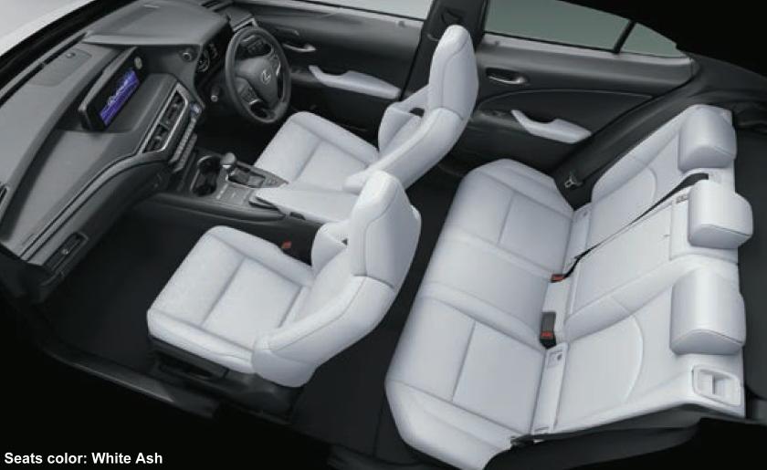 New Lexus UX250h Interior photo: WHITE ASH