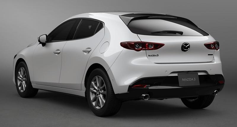 New Mazda-3 Fastback photo: Rear view