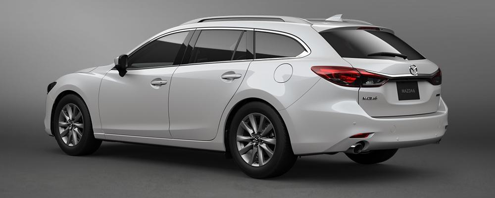 New Mazda 6 Wagon photo: Front view (2000cc Gasoline Model and 2200 Diesel Model image)