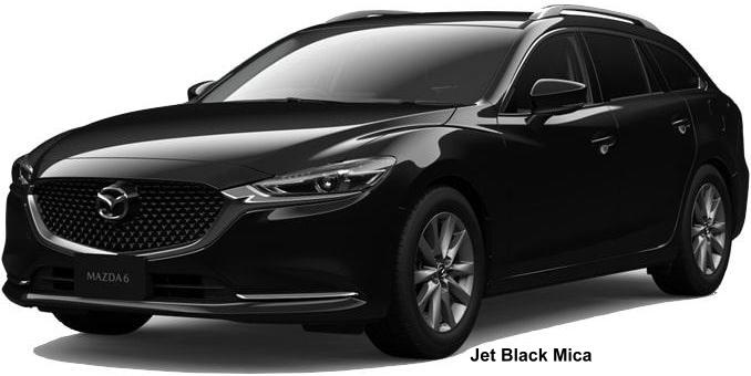 New Mazda 6 Wagon body color: Jet Black Mica