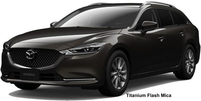New Mazda 6 Wagon body color: Titanium Flash Mica