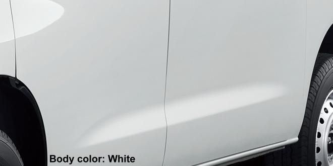 New Mazda Bongo Van body color: WHITE