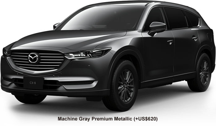 Mazda cx8 Color: Machine Gray Premium Metallic