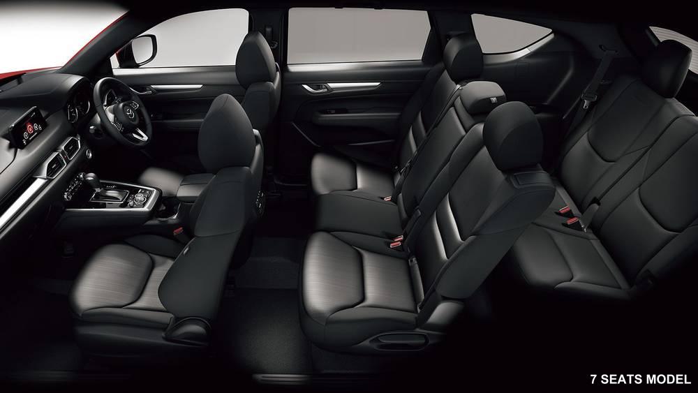Mazda CX-8, 7 Seats inside view