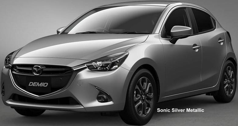 New Mazda Demio body color: Sonic Silver Metallic