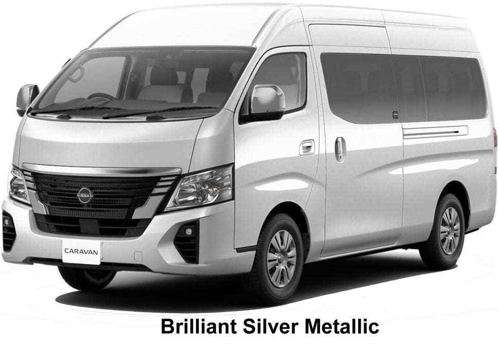 New Nissan Caravan Micro Bus body color: BRILLIANT SILVER METALLIC