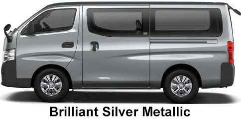 Nissan Caravan Van Color: Brilliant Silver Metallic
