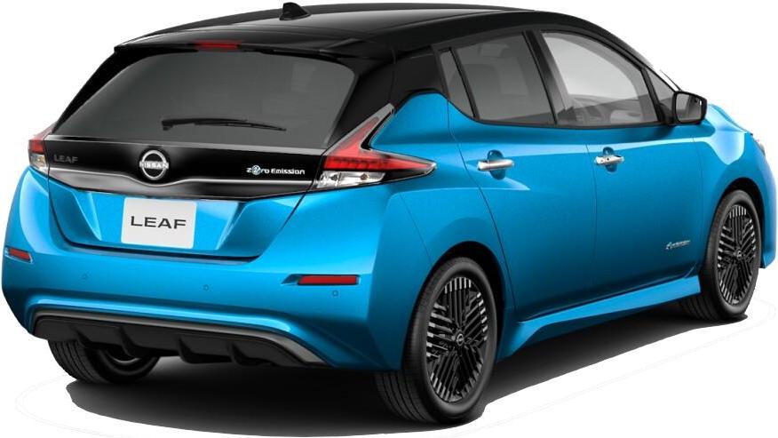 New Nissan Leaf photo: Back view image