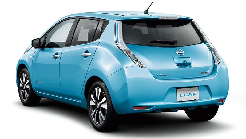 New Nissan Leaf picture: Rear view