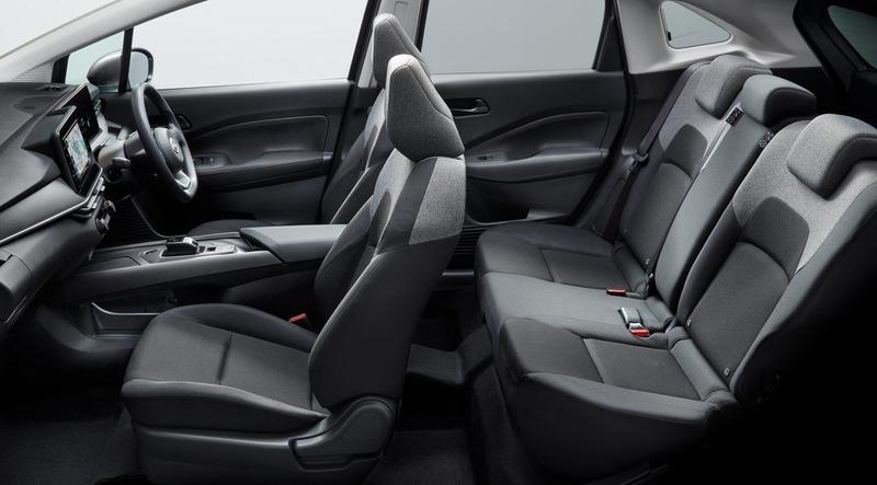 New Nissan Note e-Power photo: Interior view image