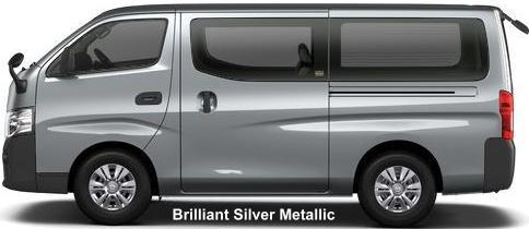 New Nissan NV350 Caravan Multi Purpose Van body color: BRILLIANT SILVER METALLIC