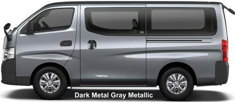 New Nissan NV350 Caravan Multi Purpose Van body color: DARK METAL GRAY METALLIC