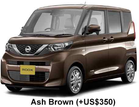 Nissan Roox Color: Ash Brown