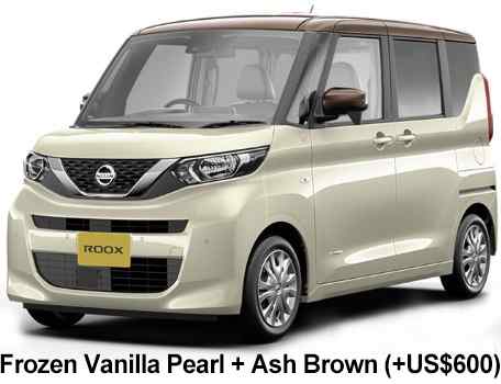 Nissan Roox Color: Frozen Vanilla Pearl Ash Brown