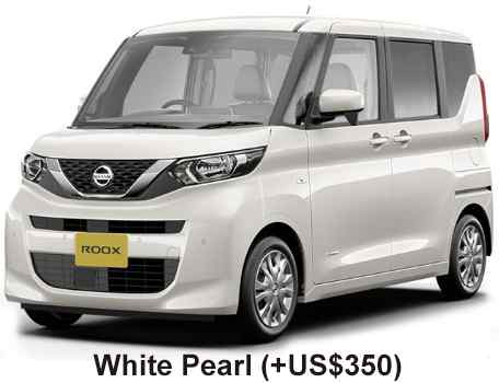 Nissan Roox Color: White Pearl