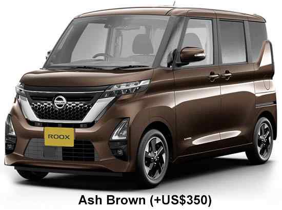 Nissan Roox Highway Star Color: Ash Brown