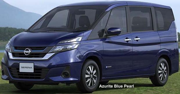 Nissan Serena e-Power body color: Azurite Blue Pearl