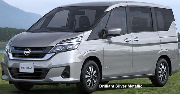 Nissan Serena e-Power body color: Brilliant Silver Metallic