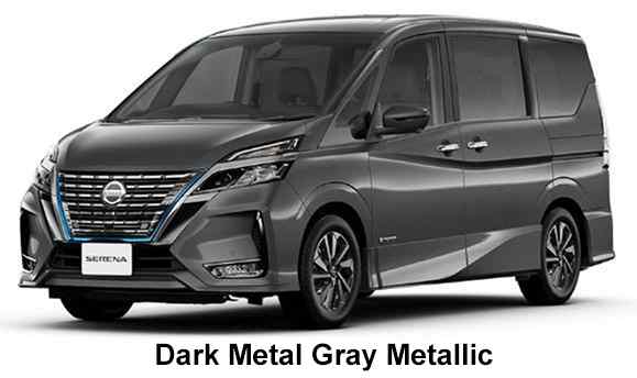 Nissan Serena E-Power Highway Star Color: Dark Metal Gray Metallic