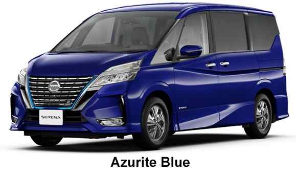 Nissan Serena E-Power Highway Star Color: Azurite Blue