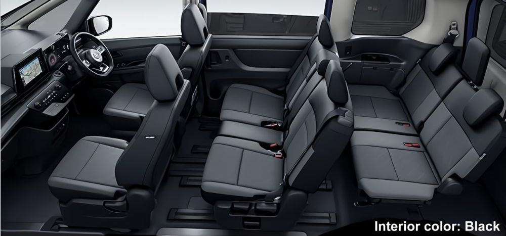 New Nissan Serena photo: Interior view image (Black)