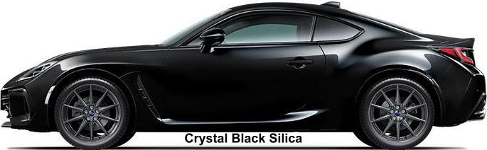 New Subaru BRZ body color: Crystal Black Silica