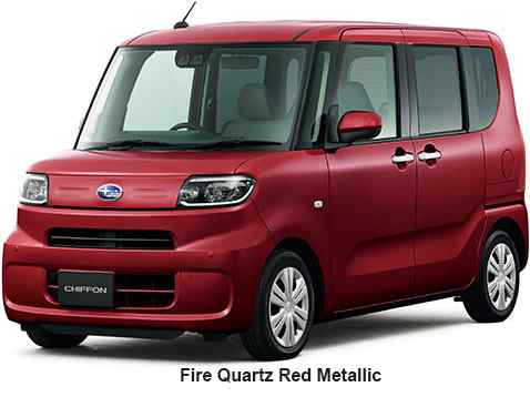 Subaru Chiffon Color: Fire Quartz Red Metallic