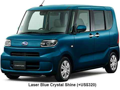 Subaru Chiffon Color: Laser Blue Crystal Shine