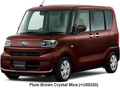 Subaru Chiffon Color: Plum Brown Crystal Mica